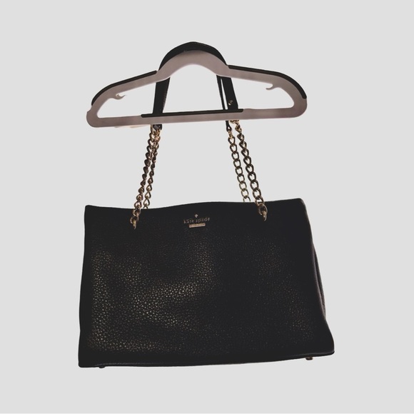 Kate Spade 'Emerson Place Smooth Phoebe' Pebbled Leather w/shimmer, Like new - Picture 5 of 16